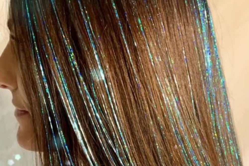 How to Protect Hair Tinsel from Sun, Sweat & Heat Damage