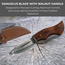 Handmade Damascus Hunting Knife 10" Heavy Duty Fixed Blade Outdoor Camping Hunter HandiGo USA