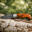 Damascus Hunting Knife 6.75" Folding Camping Outdoor Handmade Predator Hunter HandiGo USA
