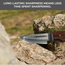 Handmade Damascus Hunting Knife 10" Heavy Duty Fixed Blade Outdoor Camping Hunter HandiGo USA