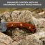 Handmade Damascus Fixed Blade Knife 8.75" for Hunting Camping Outdoor Predator Hunter HandiGo USA