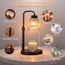 Candle Warmer Lamp with Timer Adjustable Electric Candle Lamp Room Decor HandiGo USA 2*50W GU10 Bulb