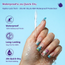 Herbiar 3D Nail Art Pen Set 12 Colors – 0.5mm Fine Tip, Waterproof DIY Manicure and Nail Designs