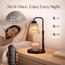 Candle Warmer Lamp with Timer Adjustable Electric Candle Lamp Room Decor HandiGo USA 2*50W GU10 Bulb